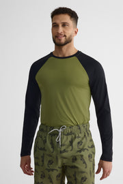 Chandail Rashguard manches longues – Homme && KAKI