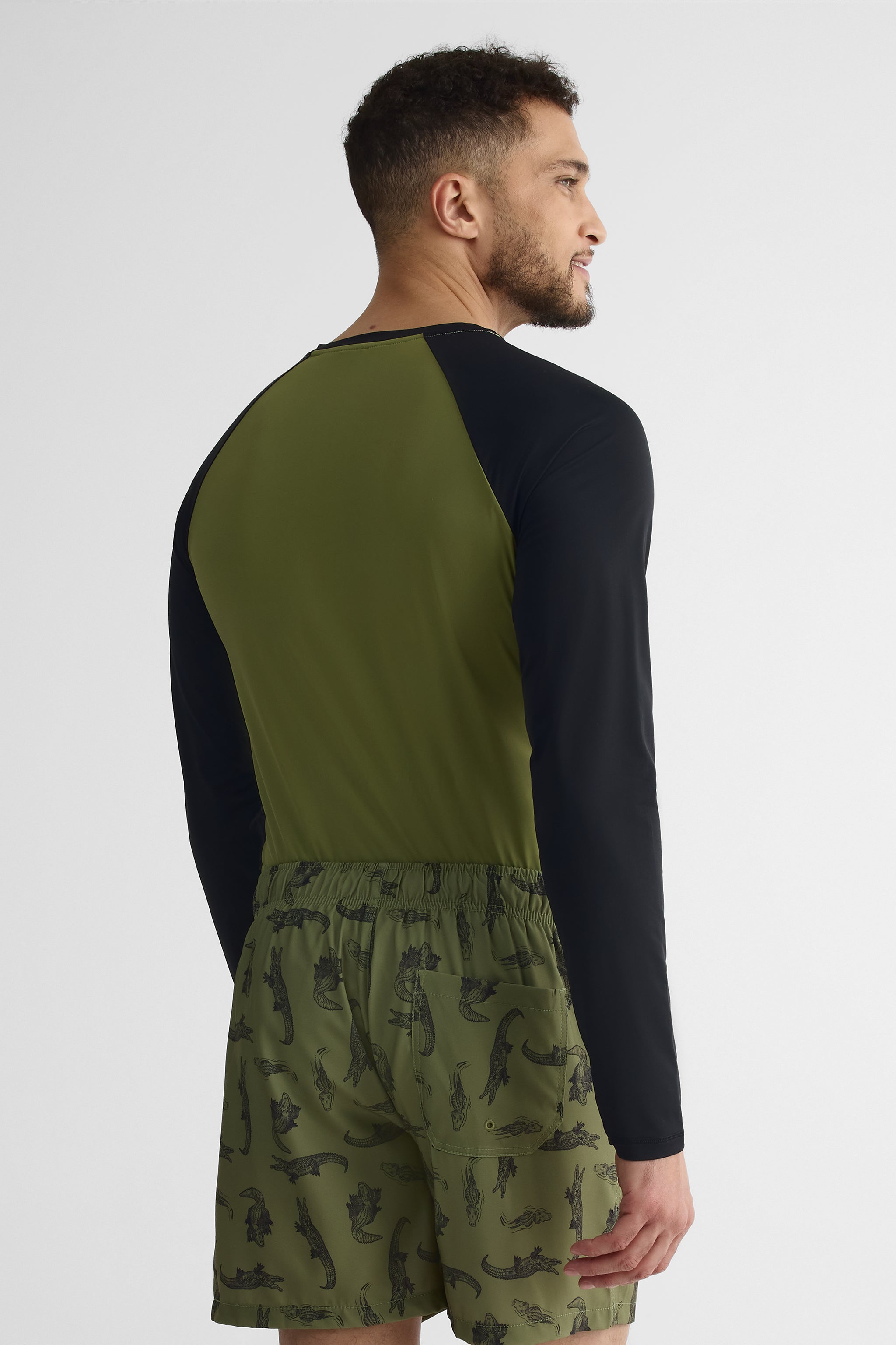Chandail Rashguard manches longues – Homme && KAKI