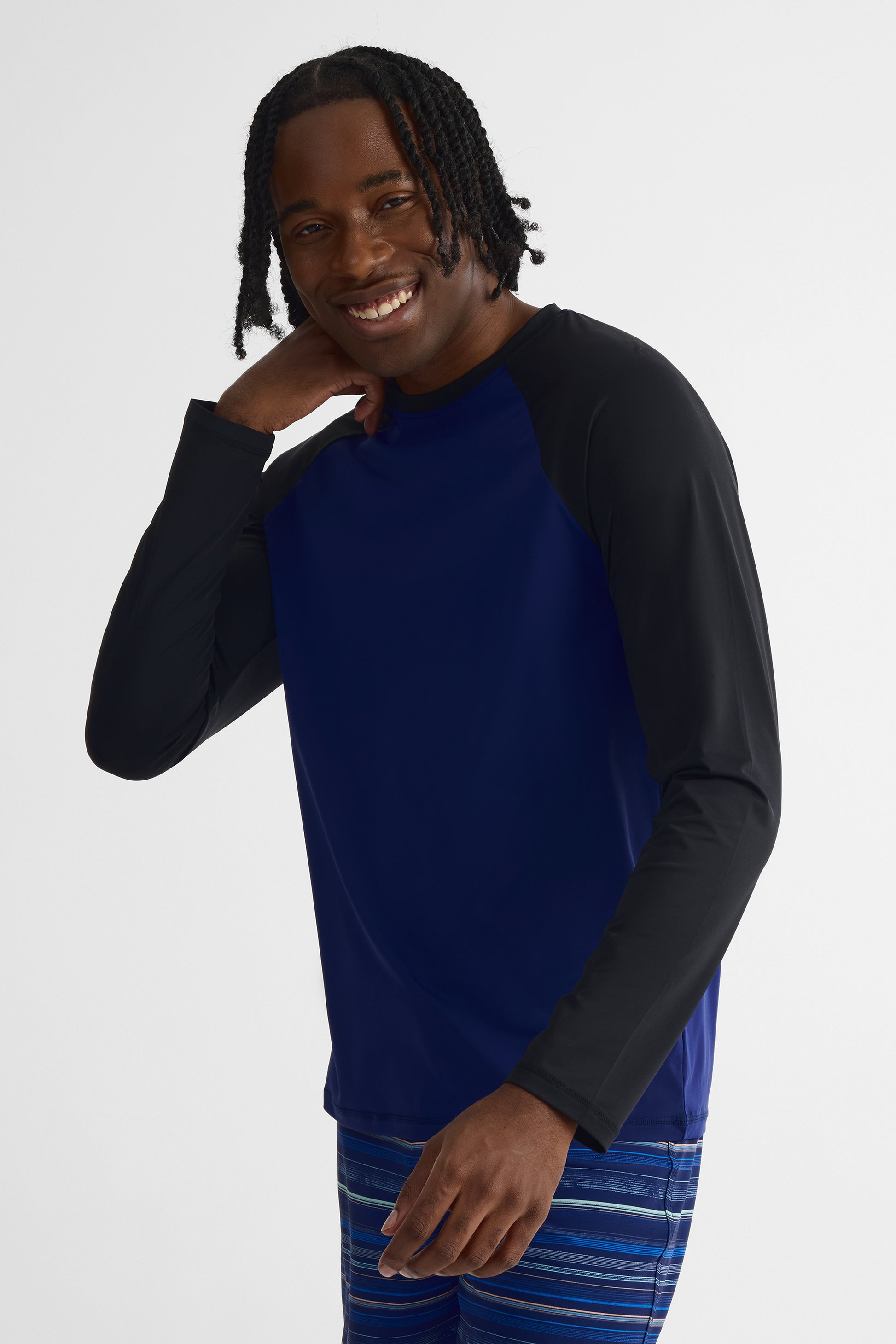 Chandail Rashguard manches longues – Homme && MARIN