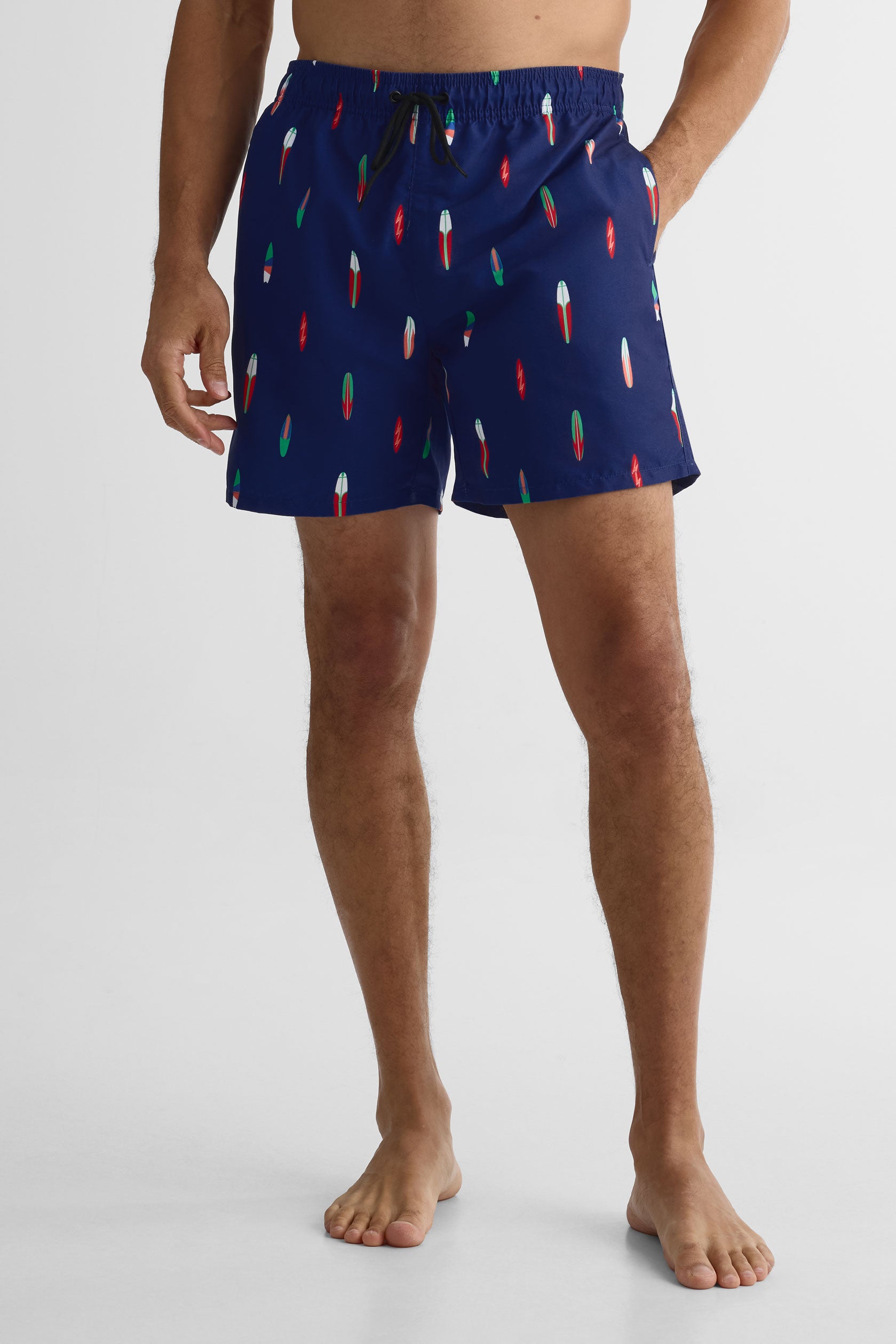 Maillot de bain boardshort imprimé – Homme && MARIN/MULTI