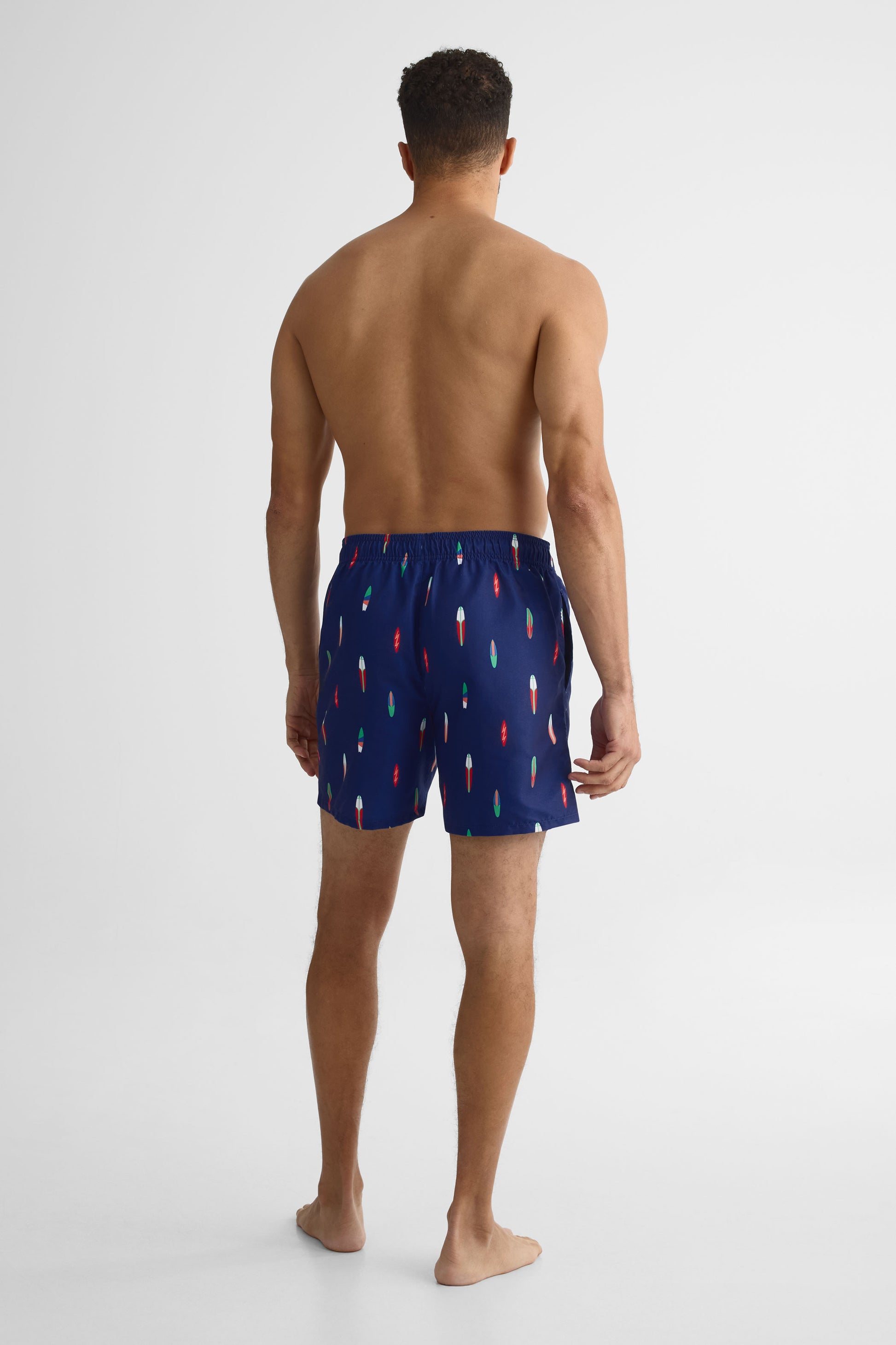 Maillot de bain boardshort imprimé – Homme && MARIN/MULTI
