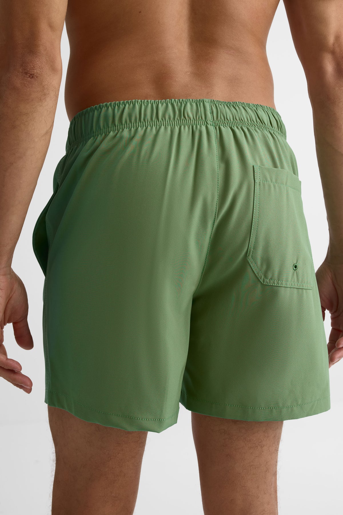 Maillot de bain long avec poche – Homme && VERT