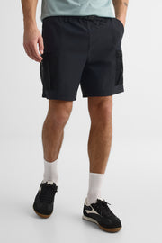 Short cargo ajusté en Drytech - Homme && NOIR