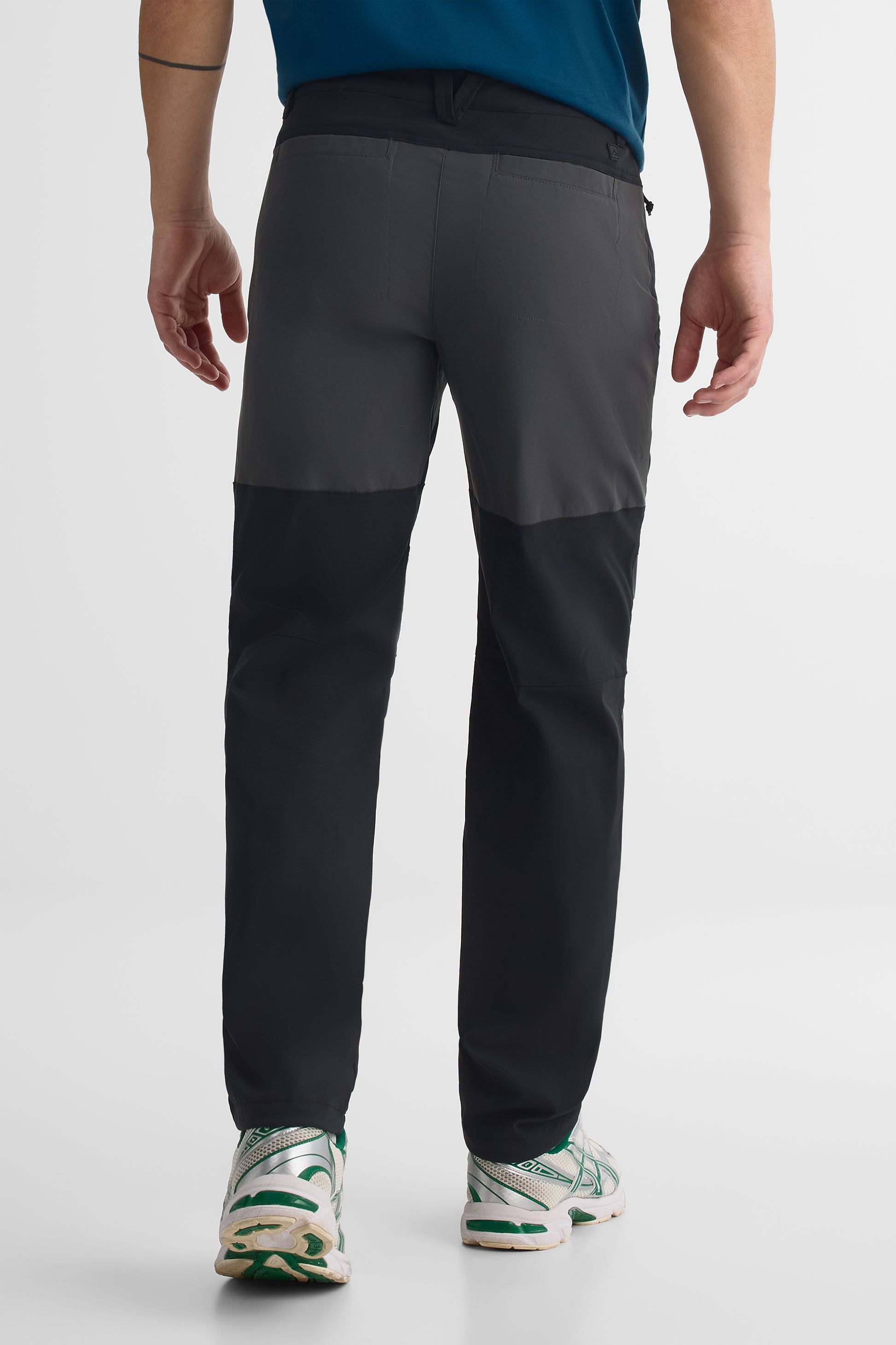 Pantalon patch coupe droite - Homme && NOIR/MULTI
