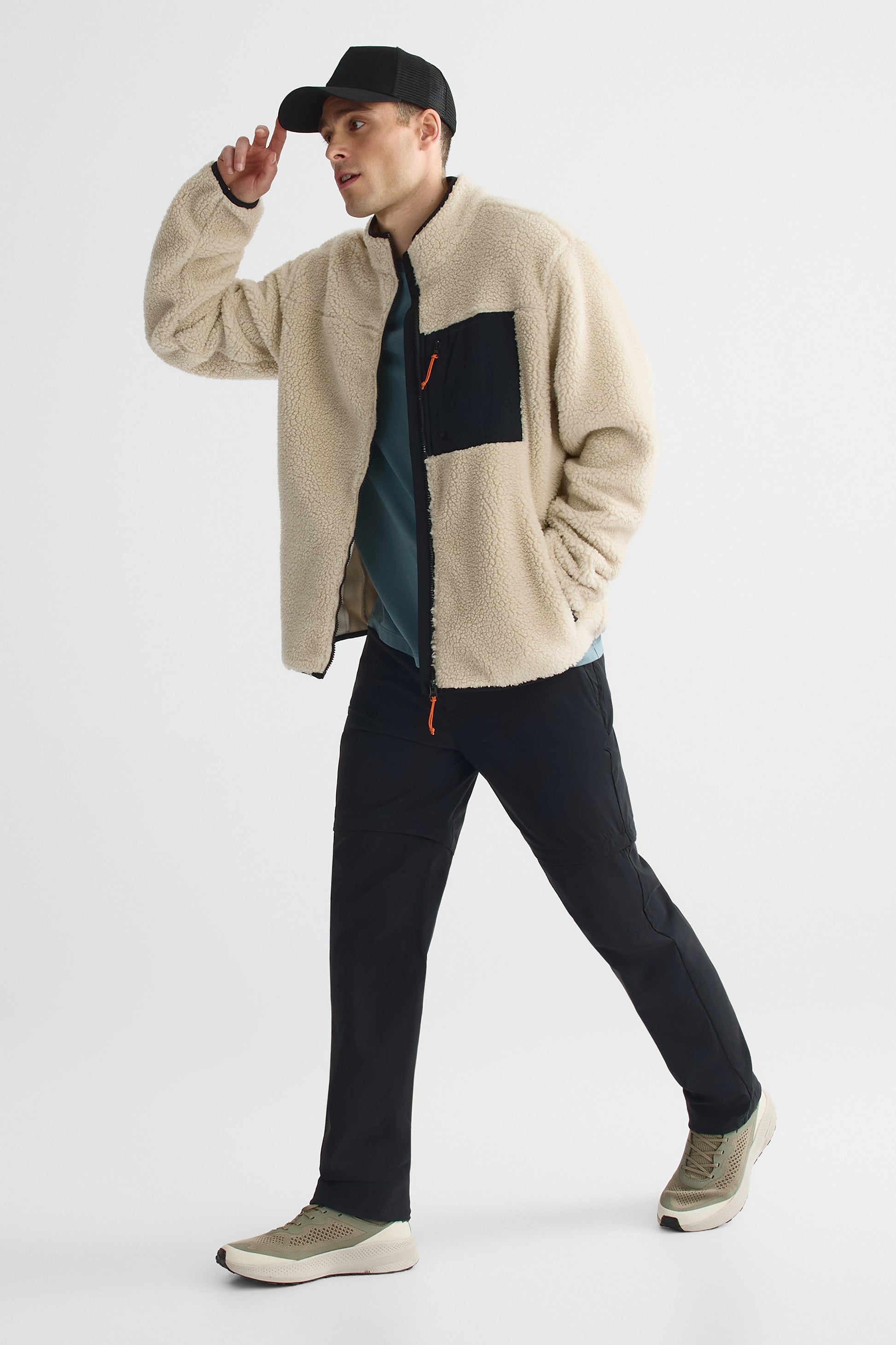 Pantalon convertible Dry Tech - Homme && NOIR