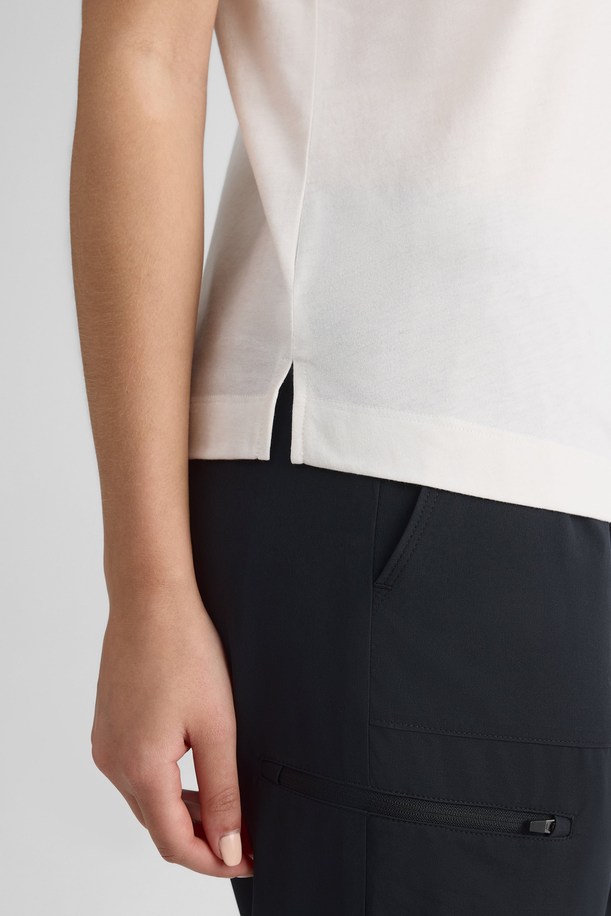 Camisole tank graphique en coton bio - Ado fille && BLANC