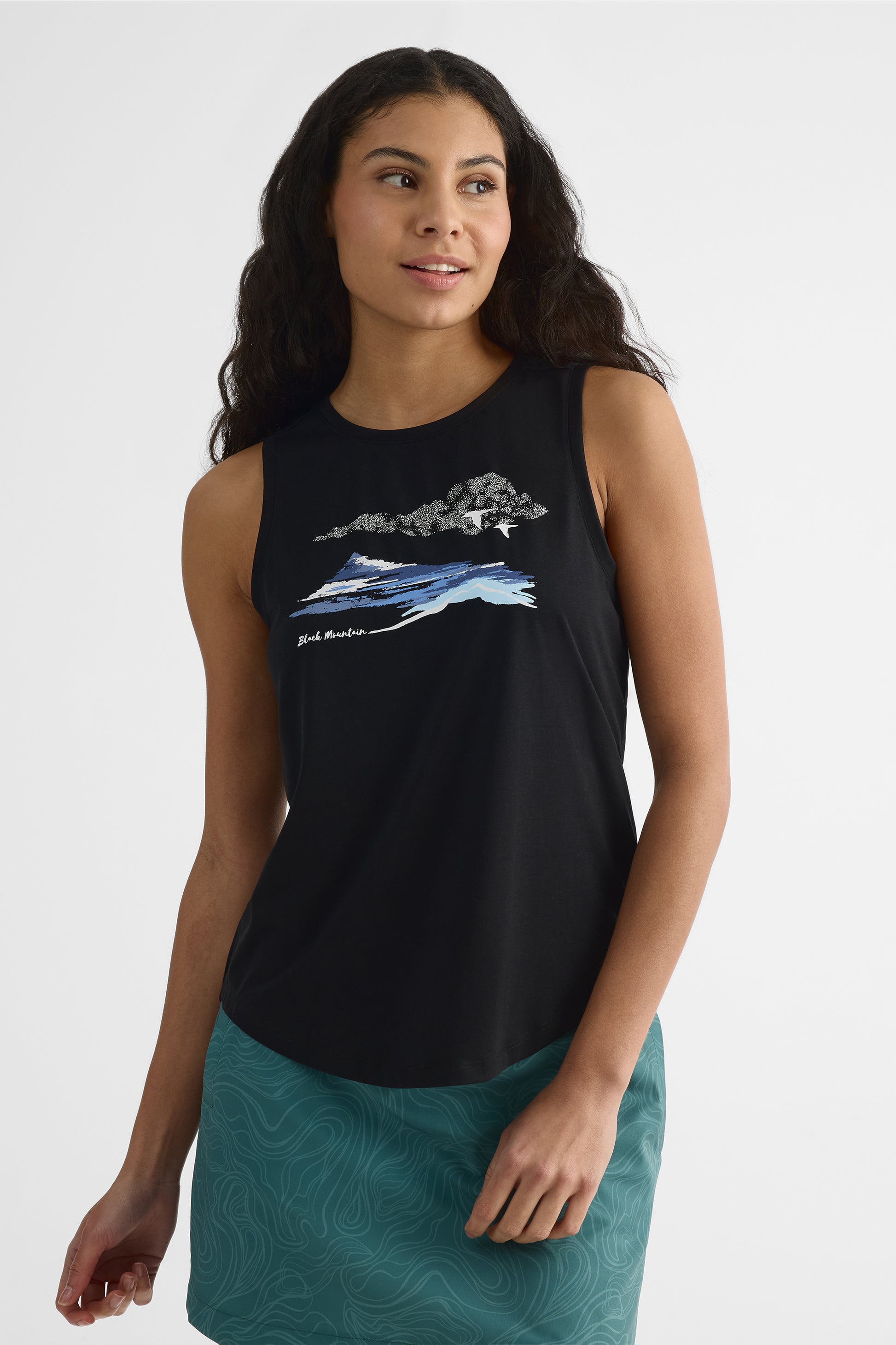 Graphic tank top - Women && NOIR
