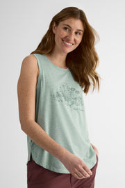 Camisole boxy à fentes – Femme && VERT MIXTE