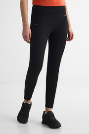 Legging ajusté avec poches zippées - Femme && NOIR