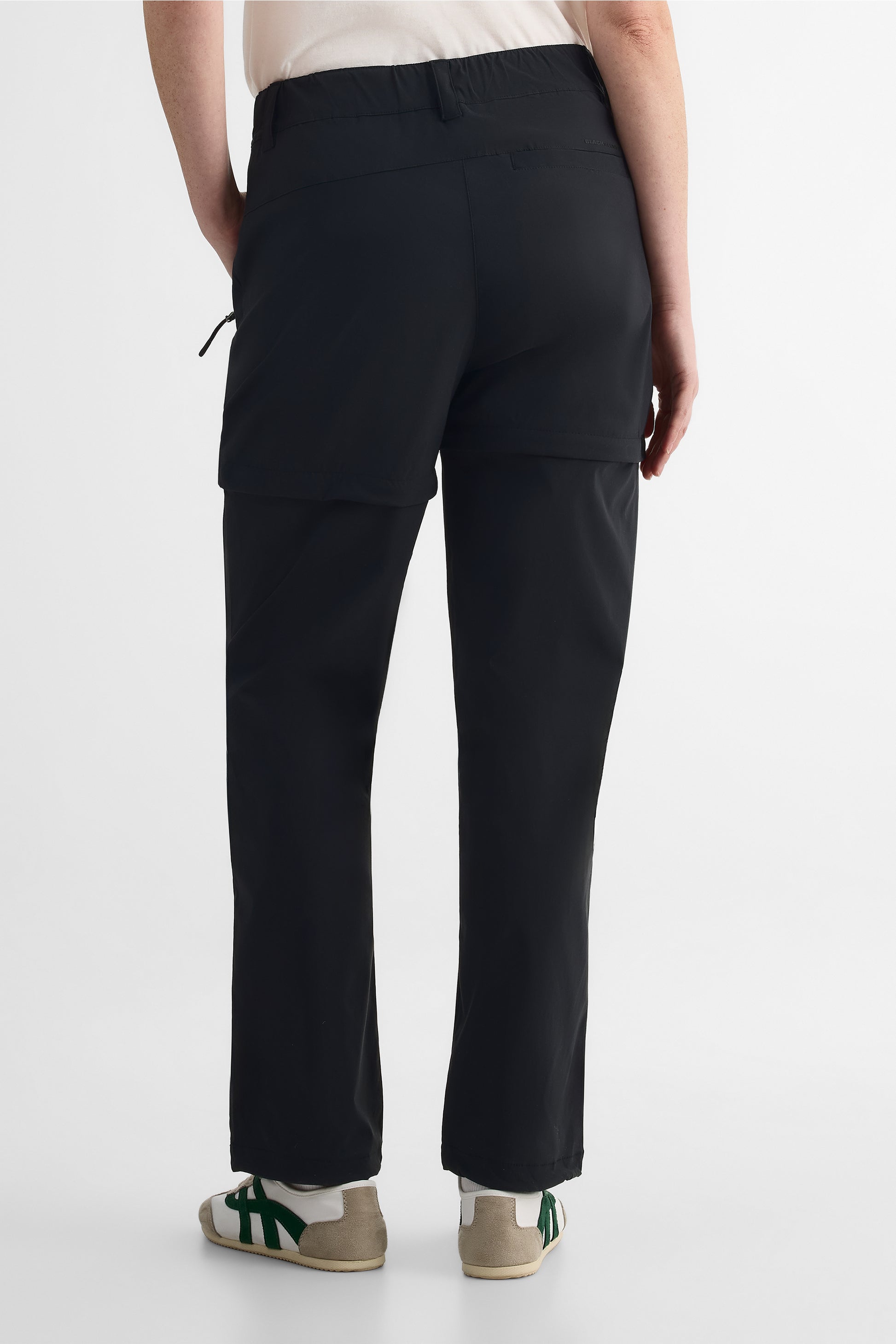Pantalon convertible ajustable en Drytech - Femme && NOIR