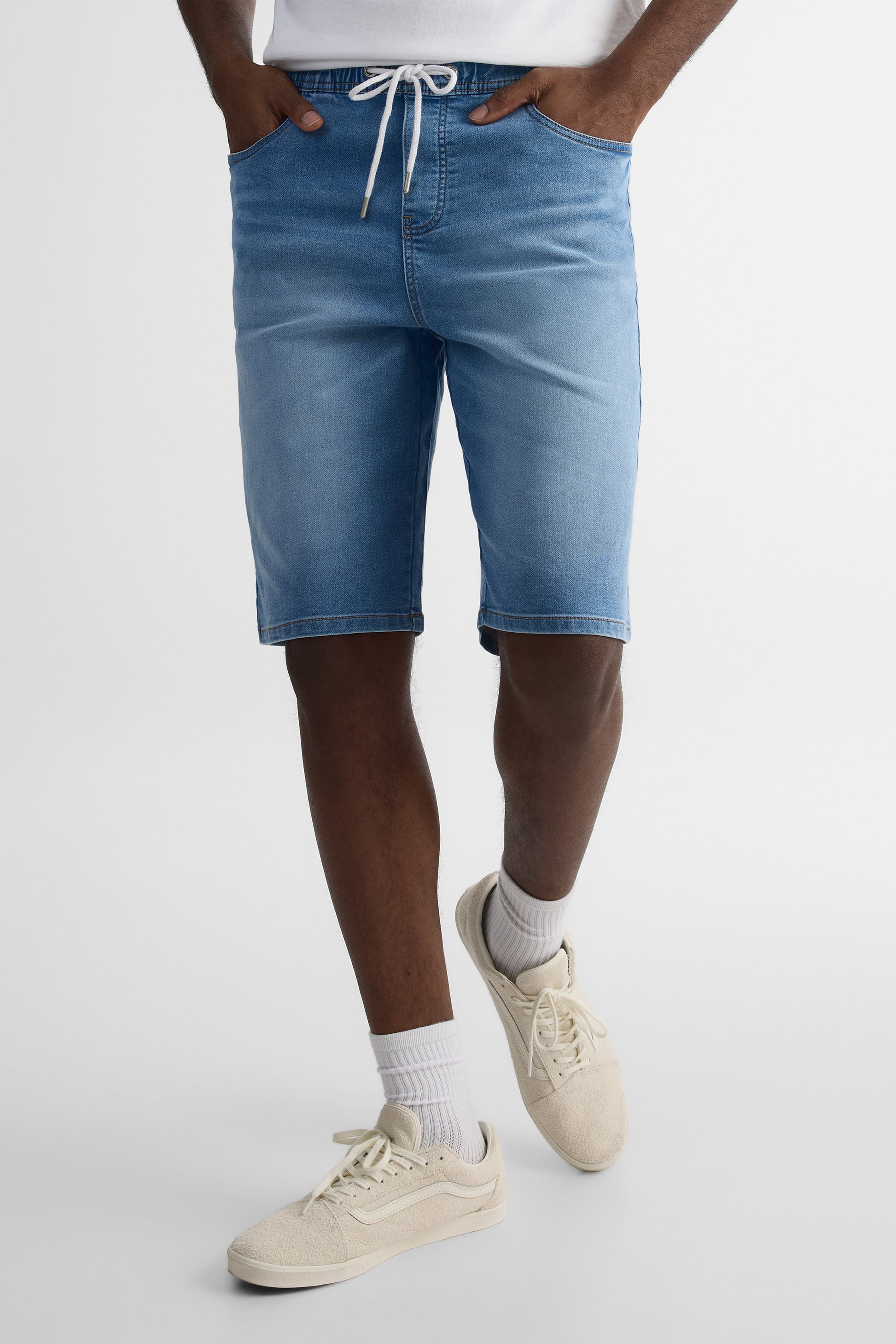 Hommes - Short && DENIM PALE