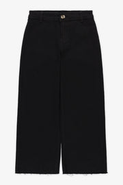 Pantalon denim large stretch - Enfant garçon && DENIM NOIR