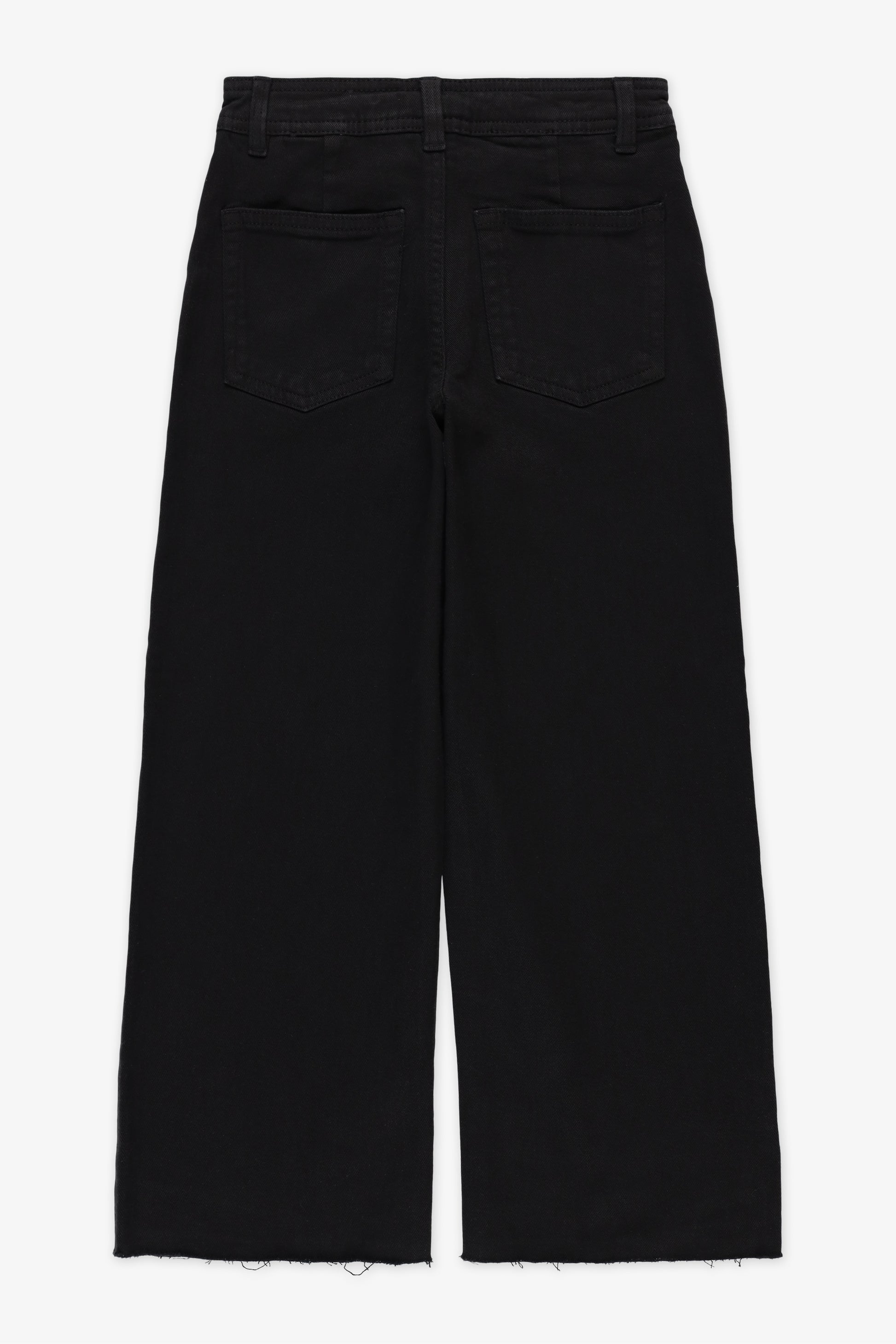 Pantalon denim large stretch - Enfant garçon && DENIM NOIR