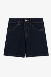Bermuda en denim stretch - Enfant garçon && INDIGO