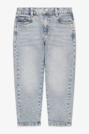 Jeans baggy 5 poches en denim - Bébé fille && DENIM PALE