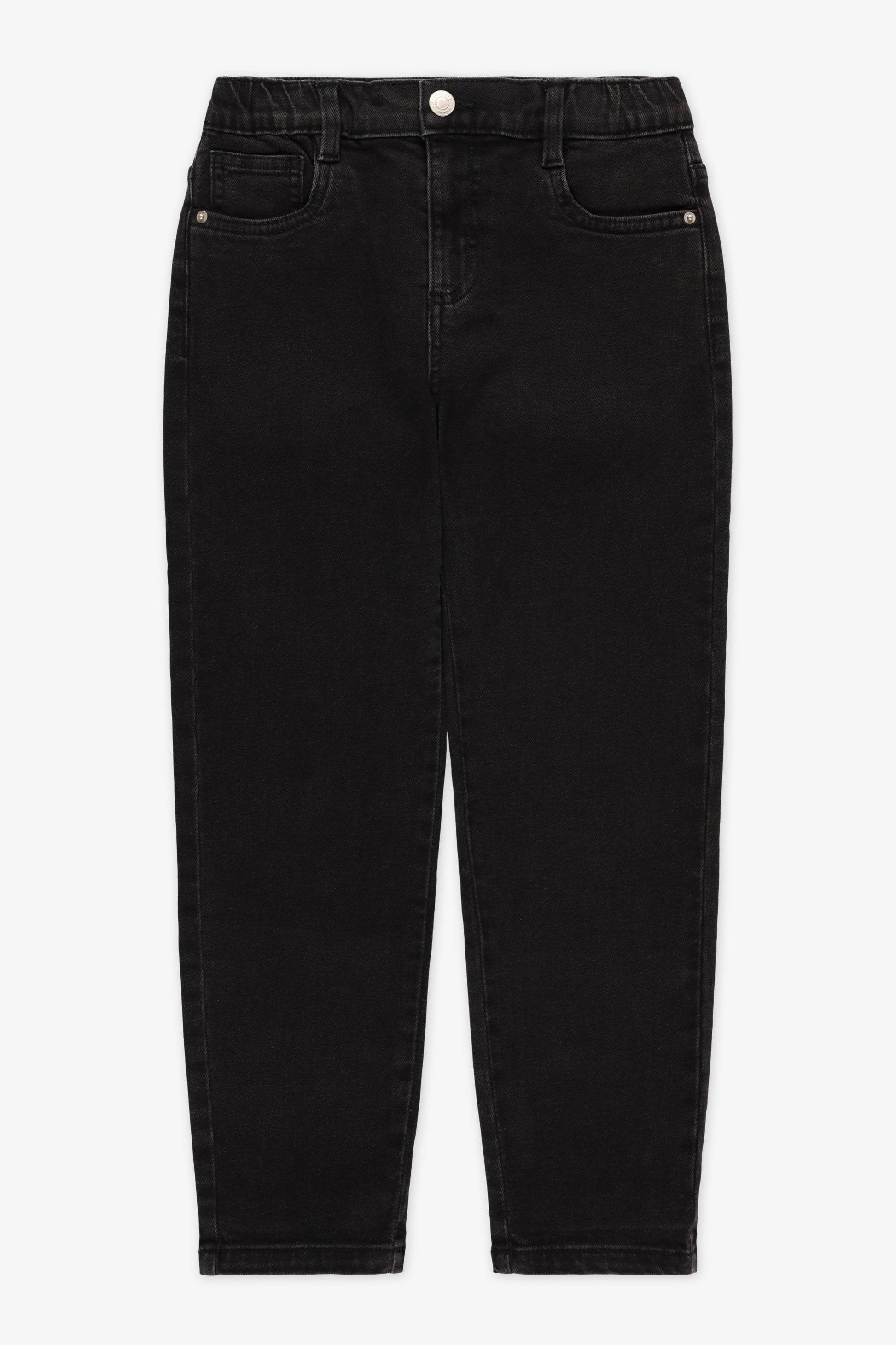 Jeans baggy 5 poches en denim - Bébé fille && DENIM NOIR