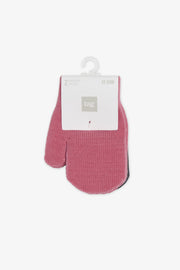 Pack de 2 mitaines tricotées - Bébé fille && FRAMBOISE
