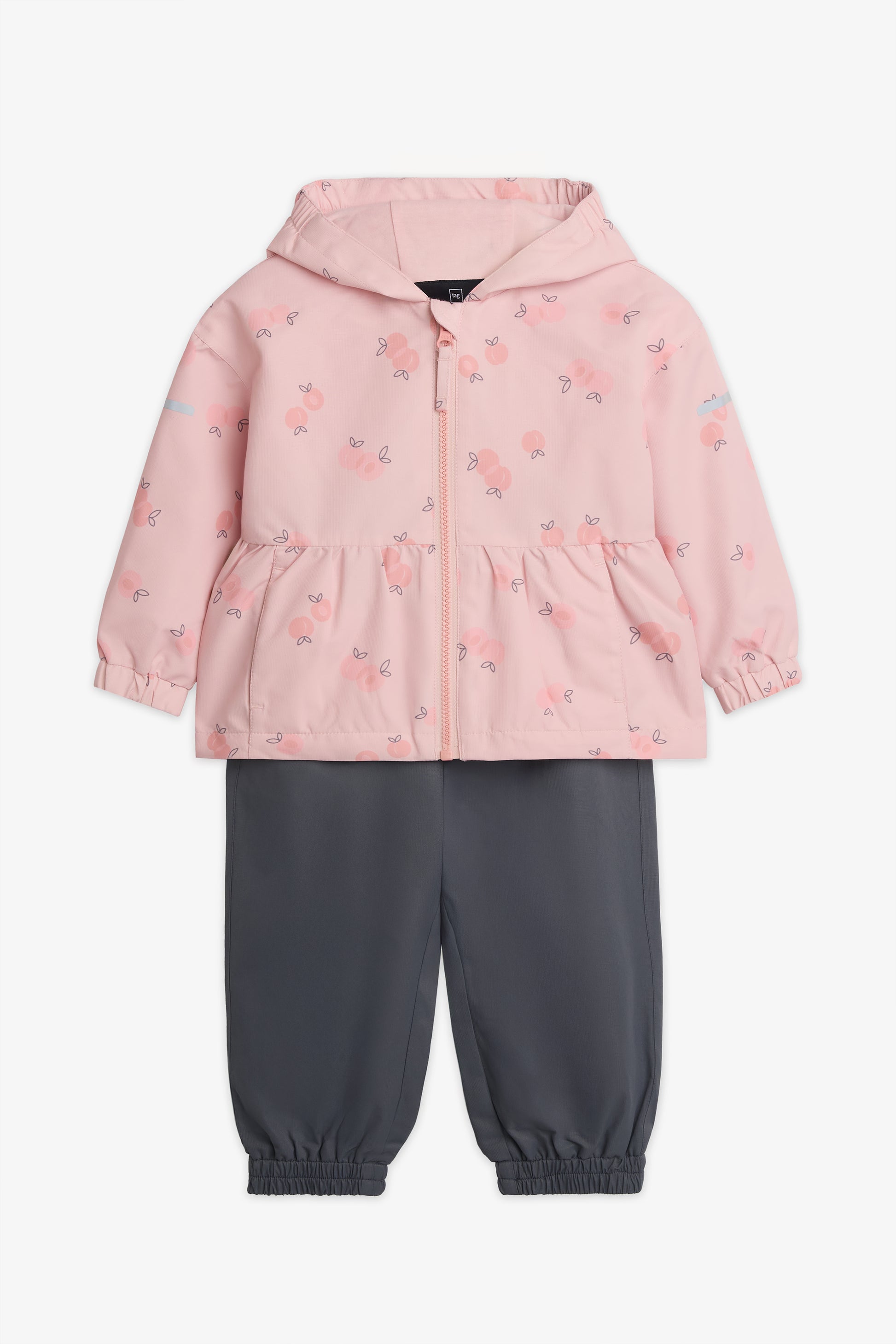 Ensemble d'extérieur mi-saison - Bébé fille && PECHE