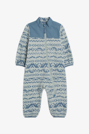 Combinaison en polar 1 pièce - Bébé garçon && BLEU ACIER