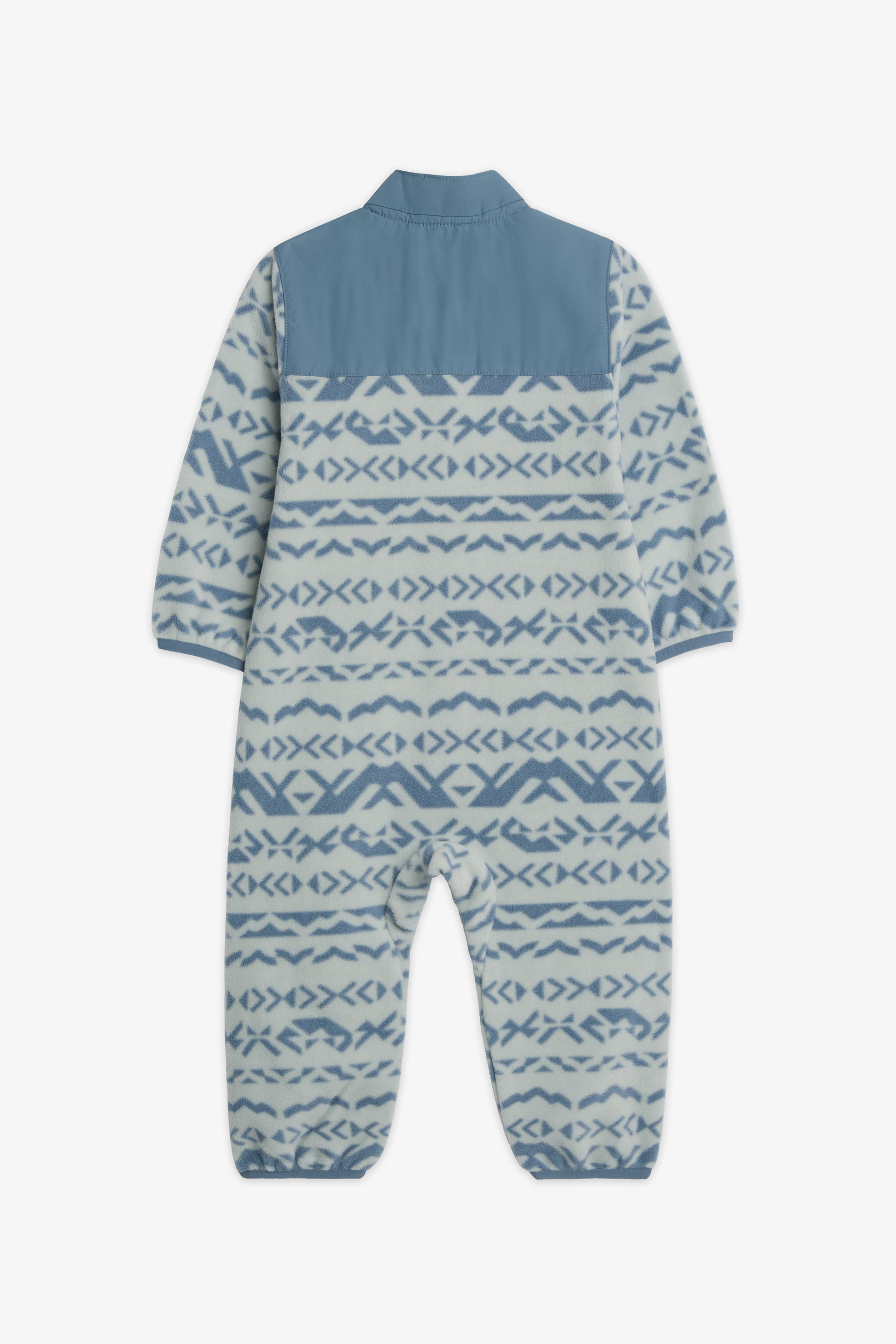 Combinaison en polar 1 pièce - Bébé garçon && BLEU ACIER