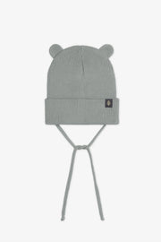 Tuque en tricot avec oreilles - Bébé garçon && GRIS