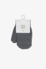 Pack de 2 mitaines tricotées - Bébé garçon && KAKI
