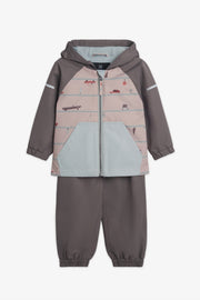 Ensemble 2 pièces colorblock - Bébé garçon && GRIS MULTI