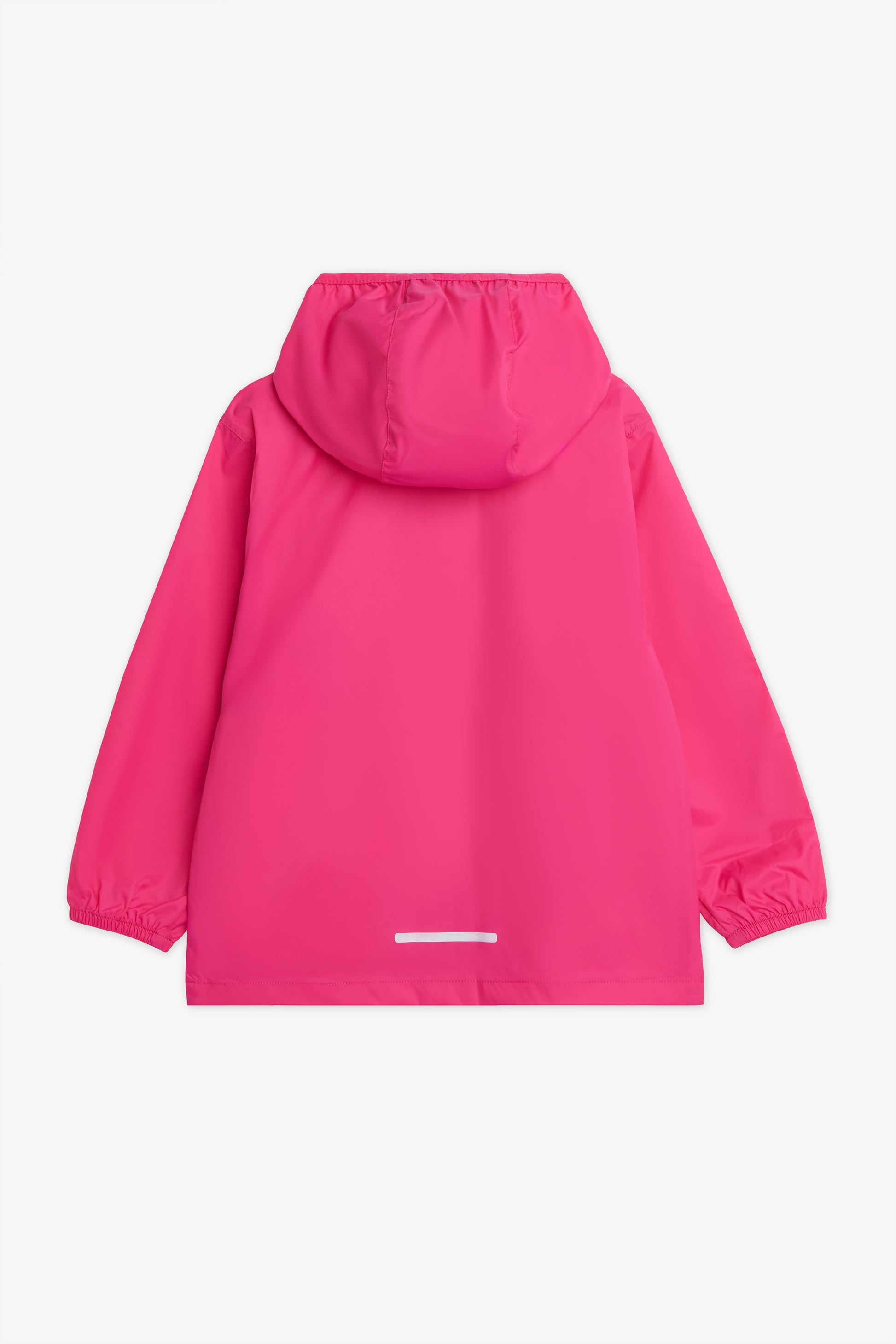 Manteau K-way coupe-vent avec capuchon - Enfant fille && ROSE
