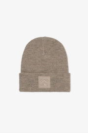 Tuque cloche en tricot double épaisseur - Enfant fille && BEIGE