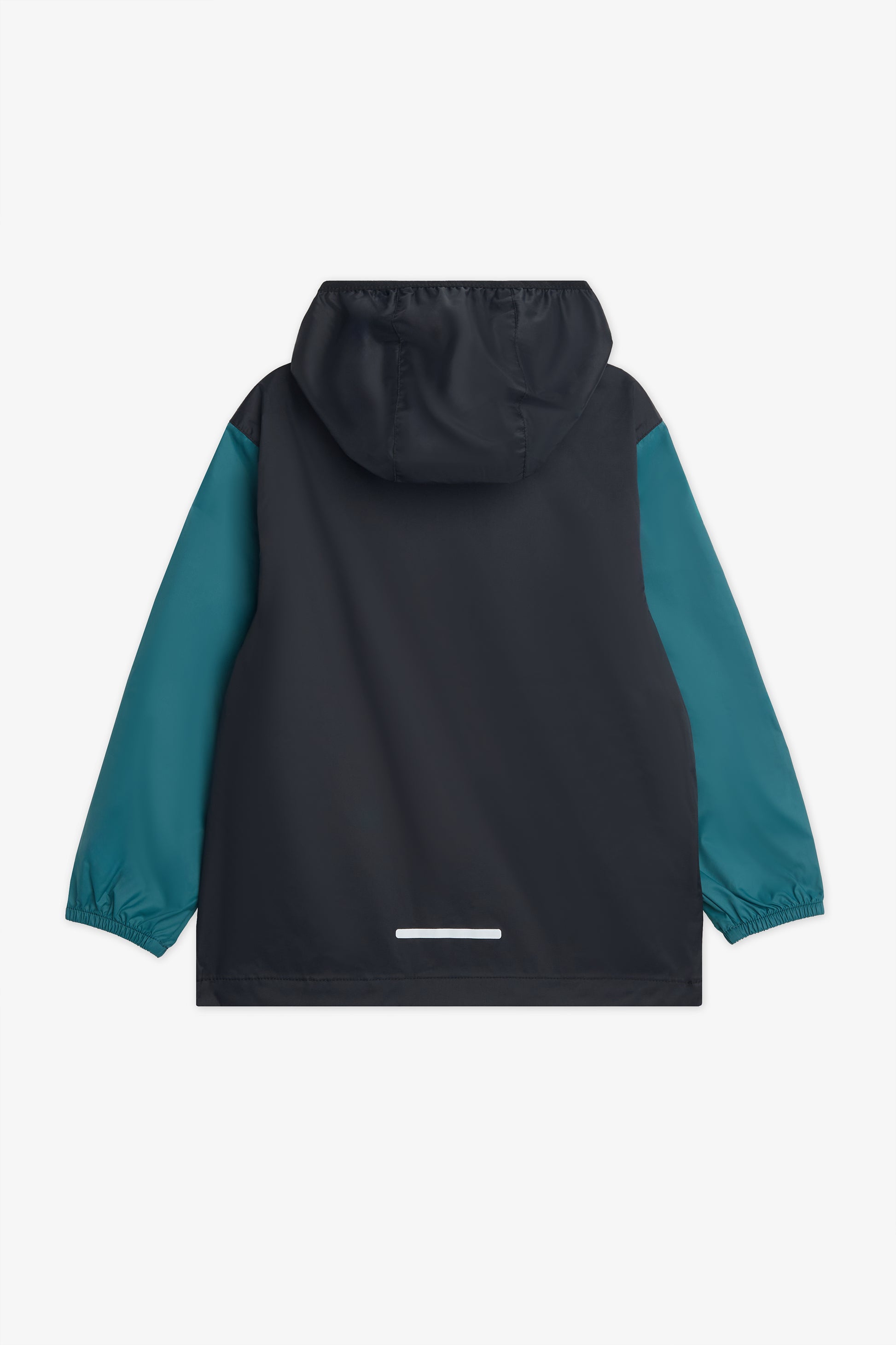 Manteau K-way colorblock résistant à l'eau - Enfant garçon && NOIR