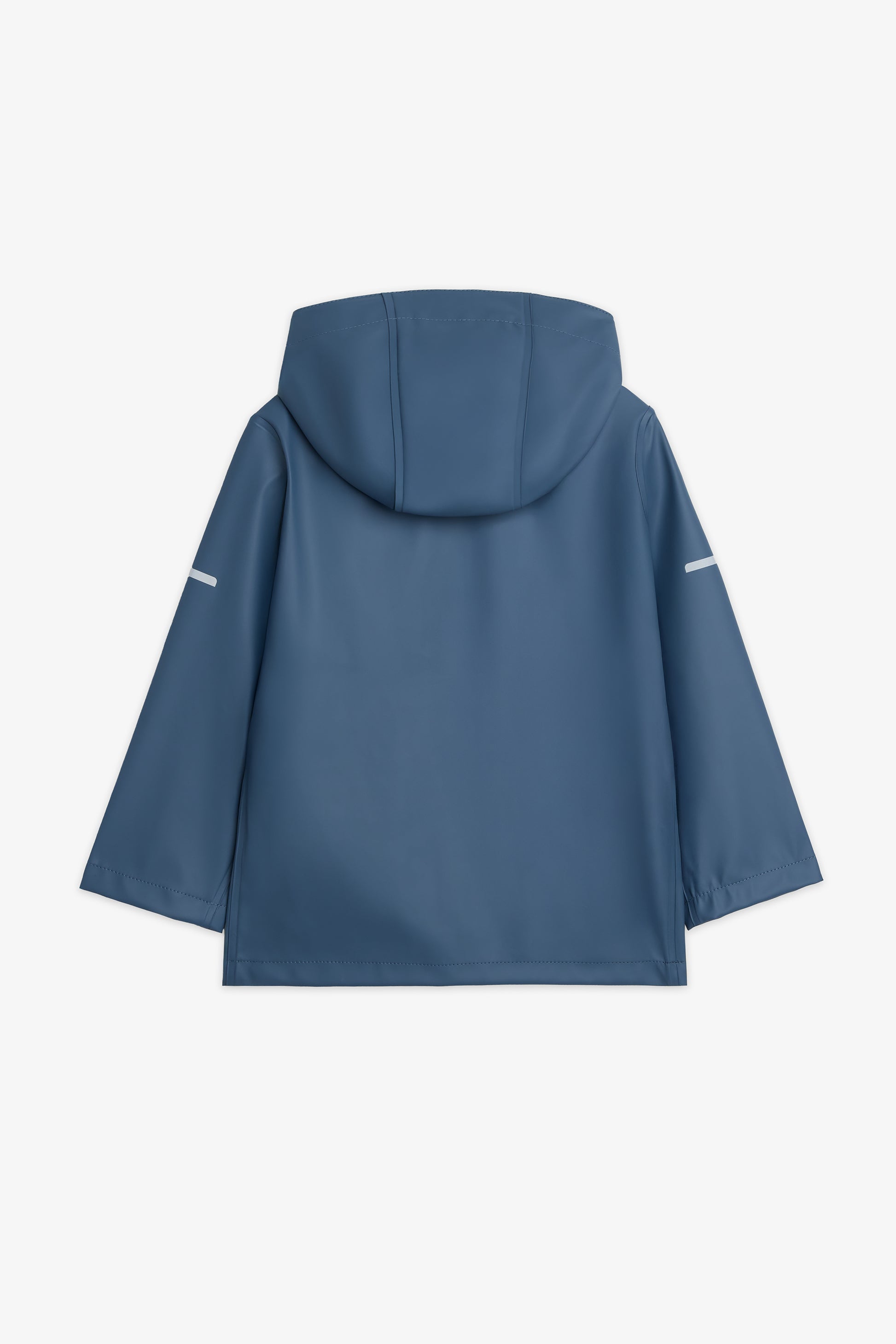 Manteau imperméable uni avec capuchon - Enfant garçon && BLEU FONCE