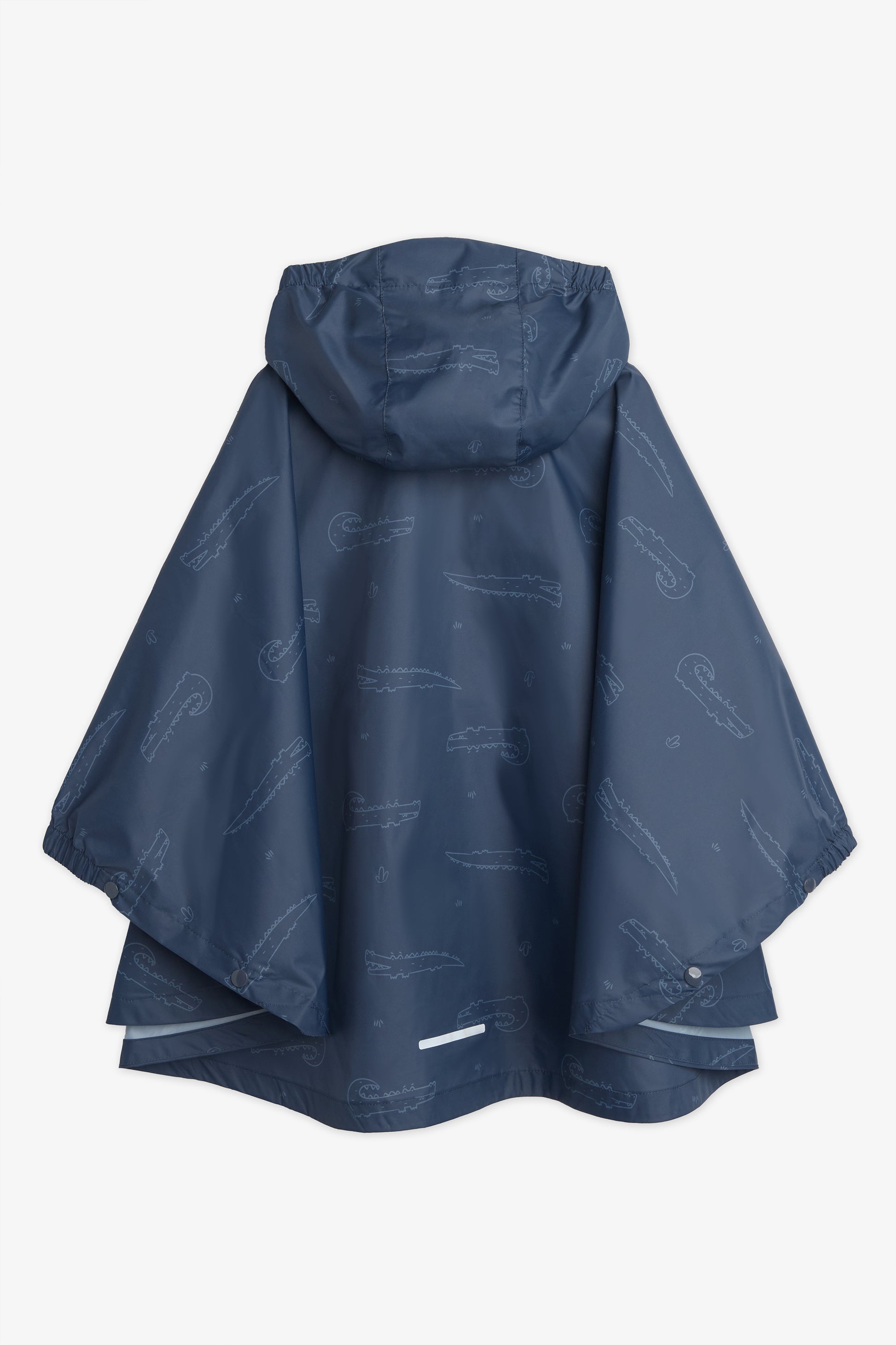Manteau poncho coupe-vent compressible - Enfant garçon && MARIN/MULTI
