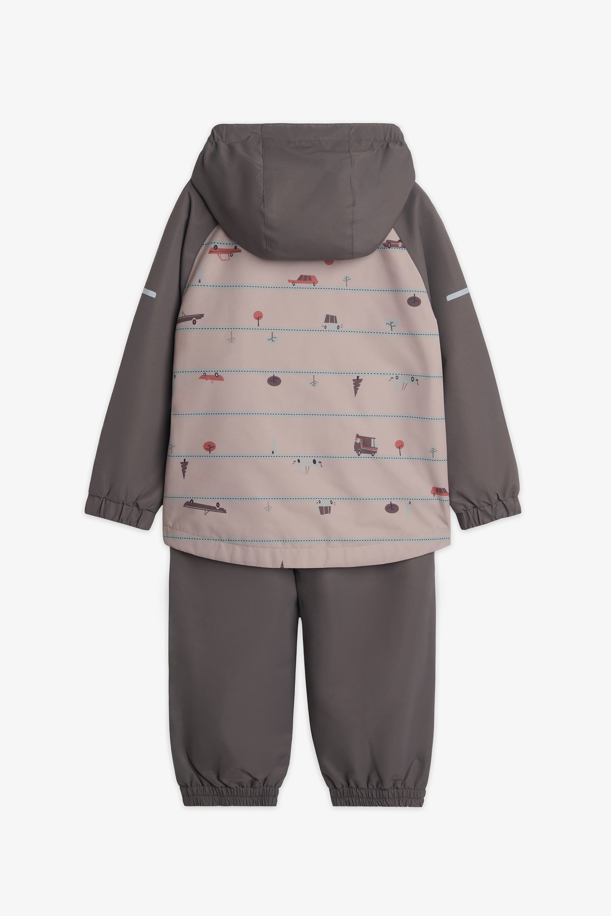 Ensemble nylon colorblock 2 pièces - Enfant fille && BEIGE/MULTI