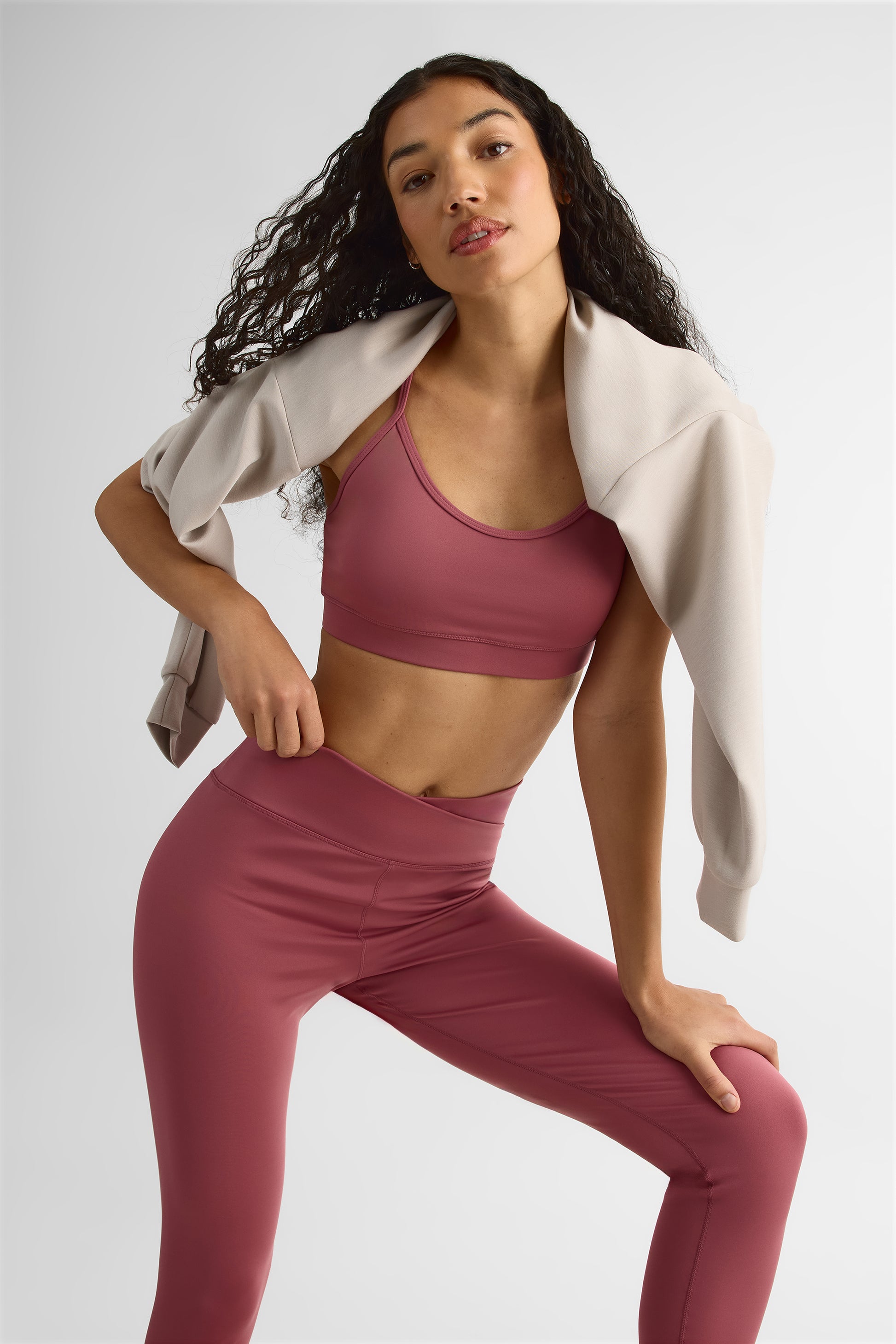 Brassière V Neck ultra-extensible – Femme && ROSE
