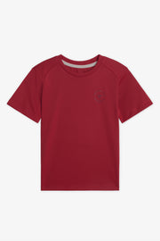 Chandail M/courtes col rond – Enfant garçon && ROUGE
