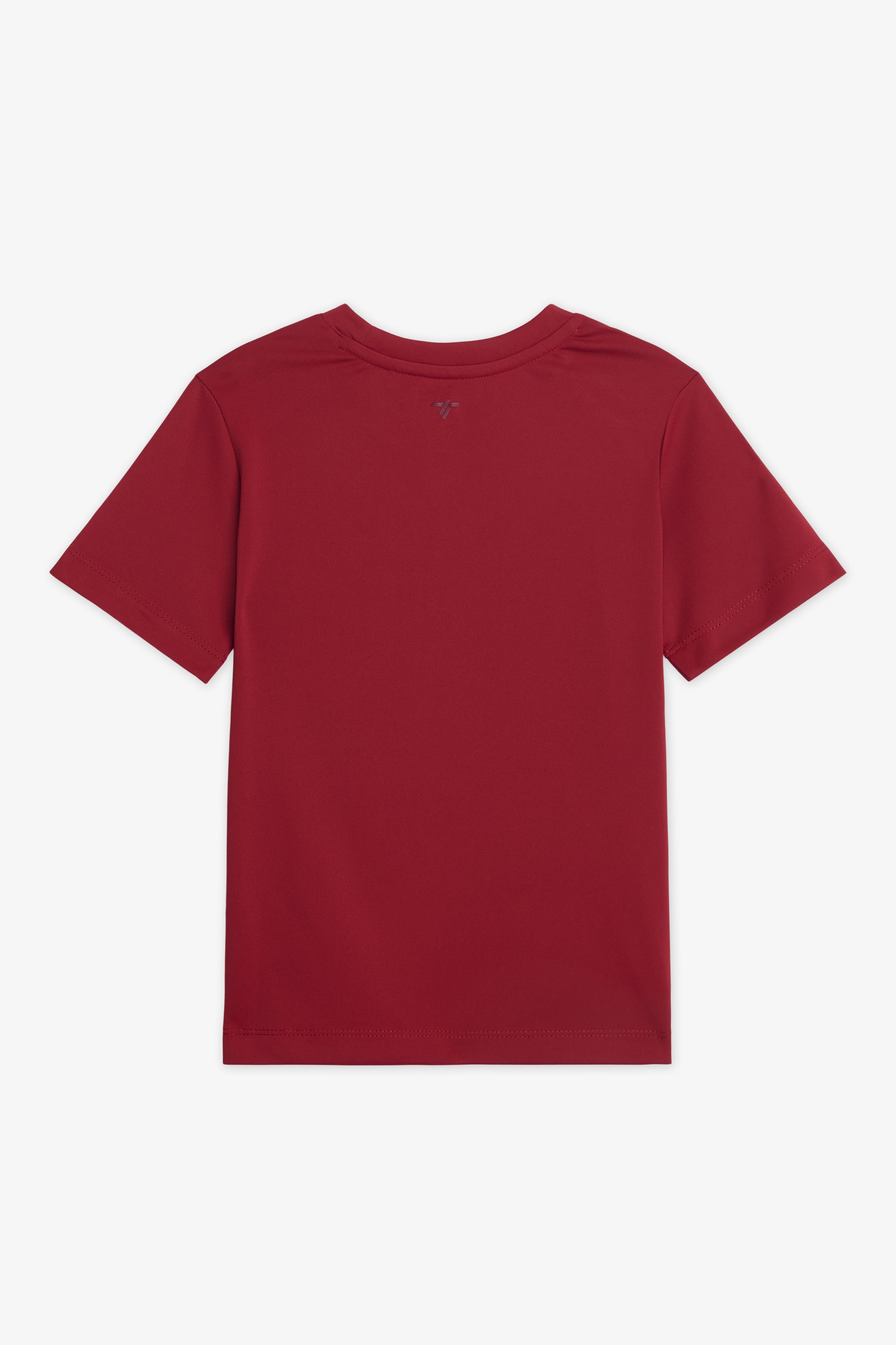 Chandail M/courtes col rond – Enfant garçon && ROUGE