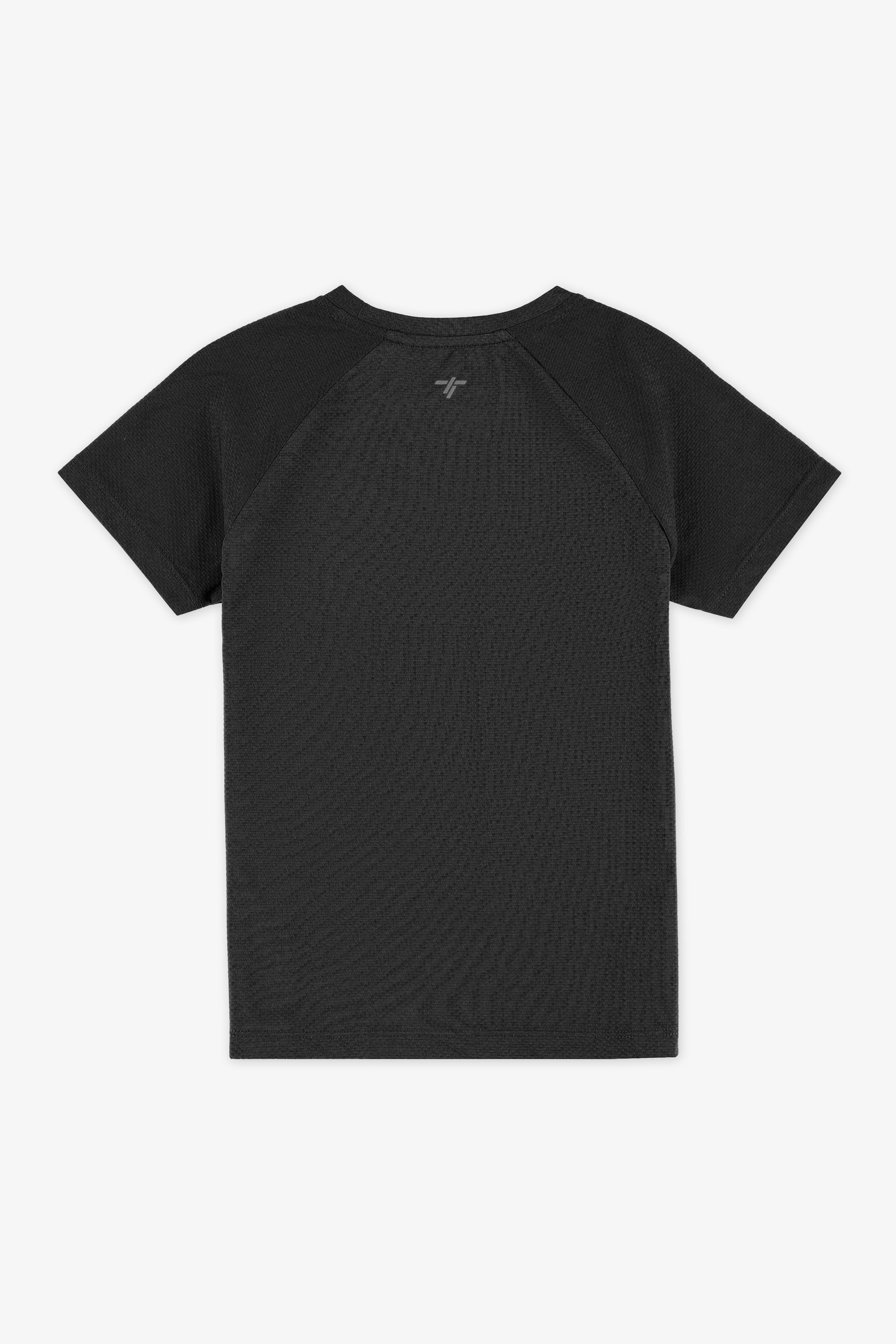 Chandail M/courtes anti-humidité – Ado garçon && NOIR