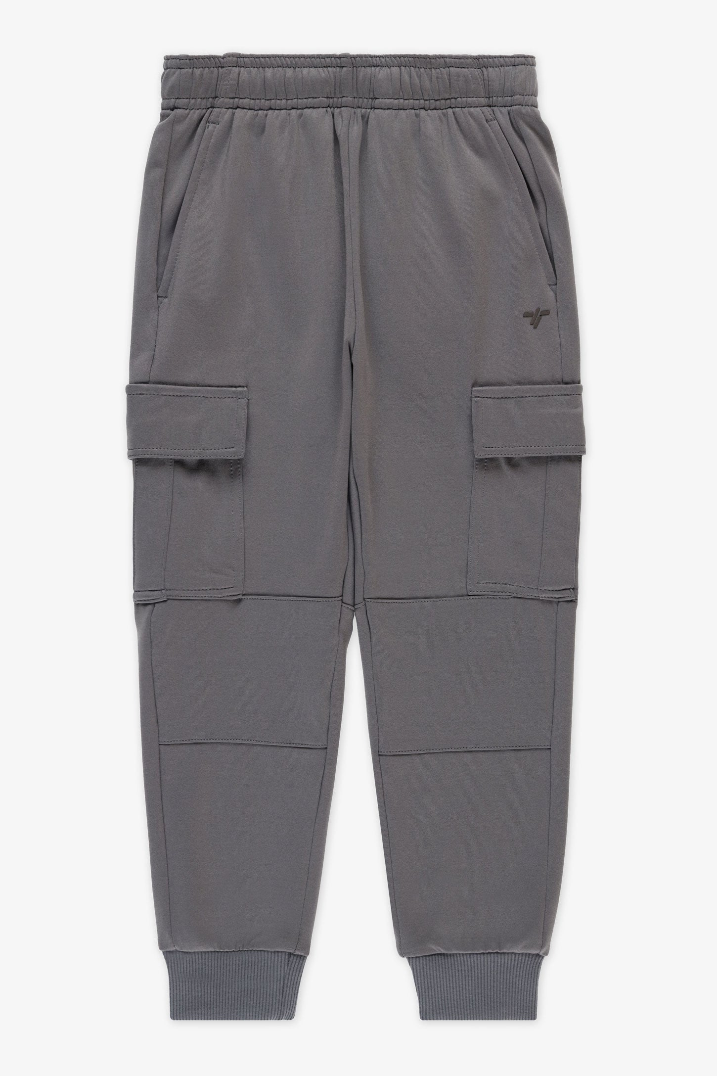 Pantalon cargo ouaté extensible - Enfant garçon && GRIS