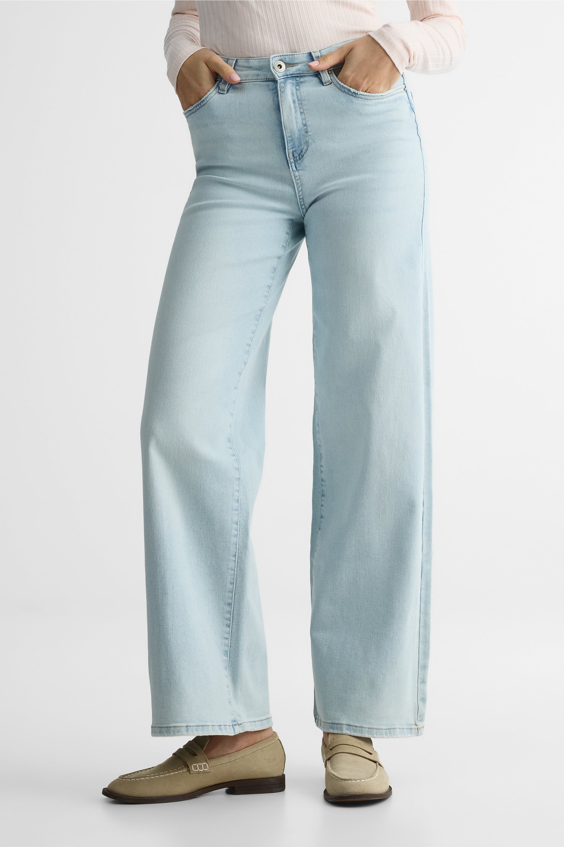 Femmes - Jeans && DENIM PALE