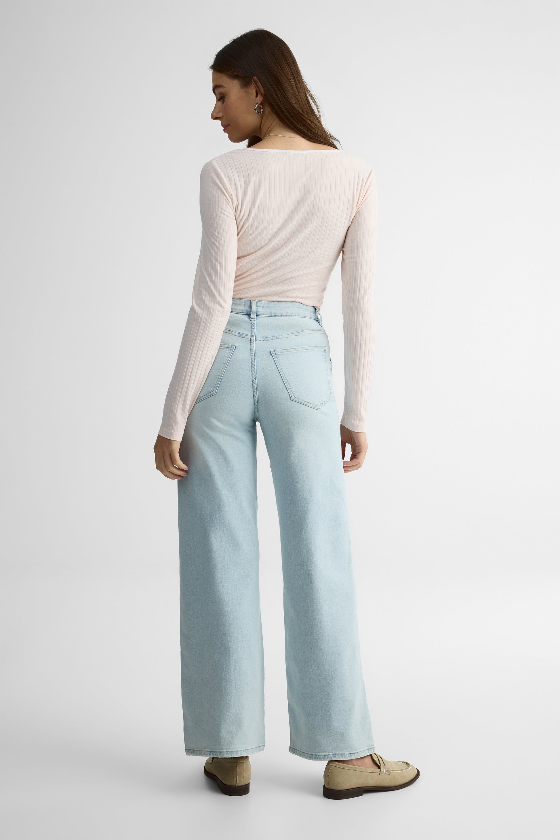 Femmes - Jeans && DENIM PALE
