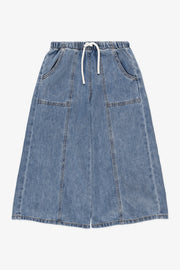 Pantalon jeans pull-on extra large en denim - Homme && DENIM MOYEN