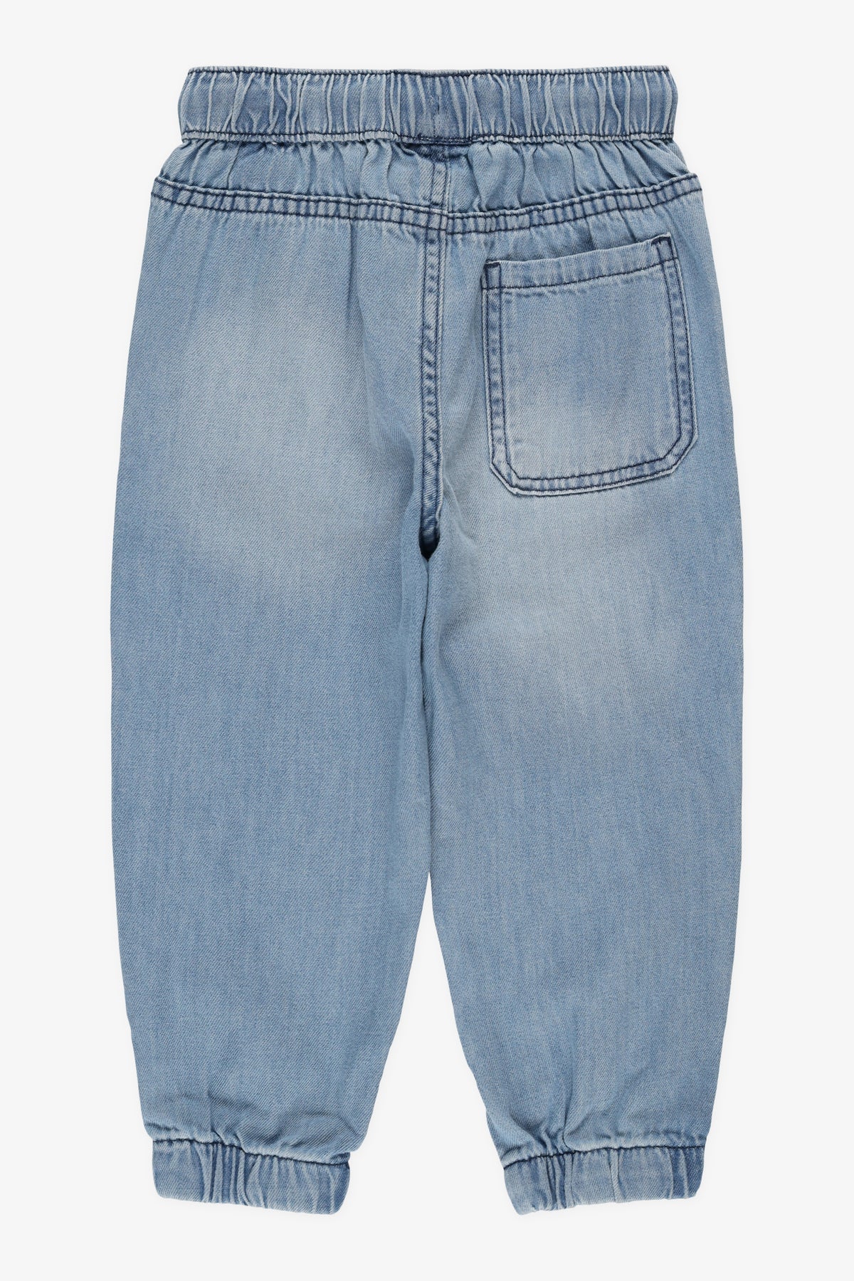 Jeans léger avec élastique – Bébé garçon && DENIM PALE