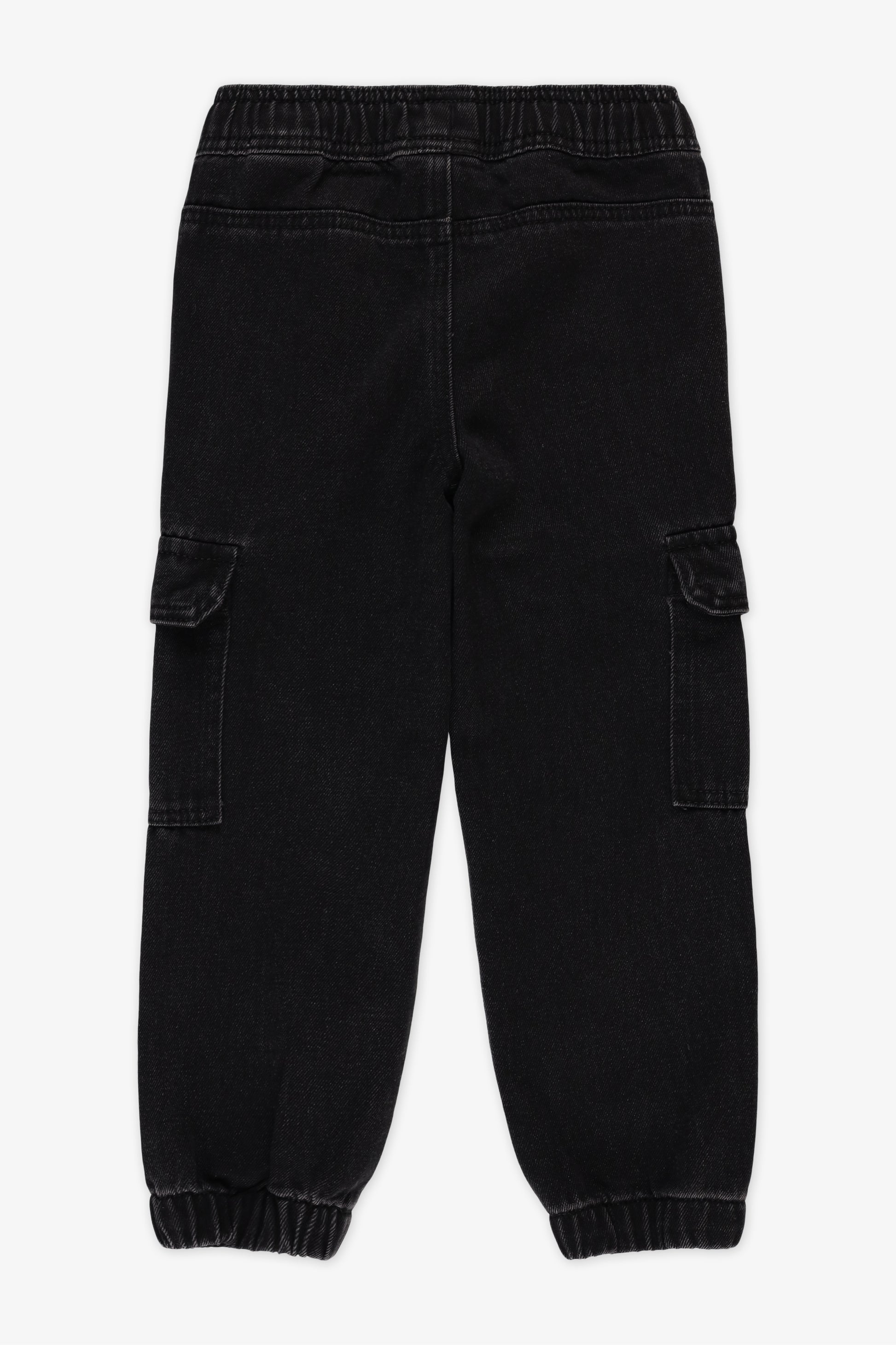 Jogger denim avec poches cargo - Bébé garçon && DENIM NOIR