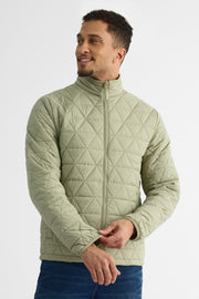 Manteau packable matelassé – Homme && KAKI