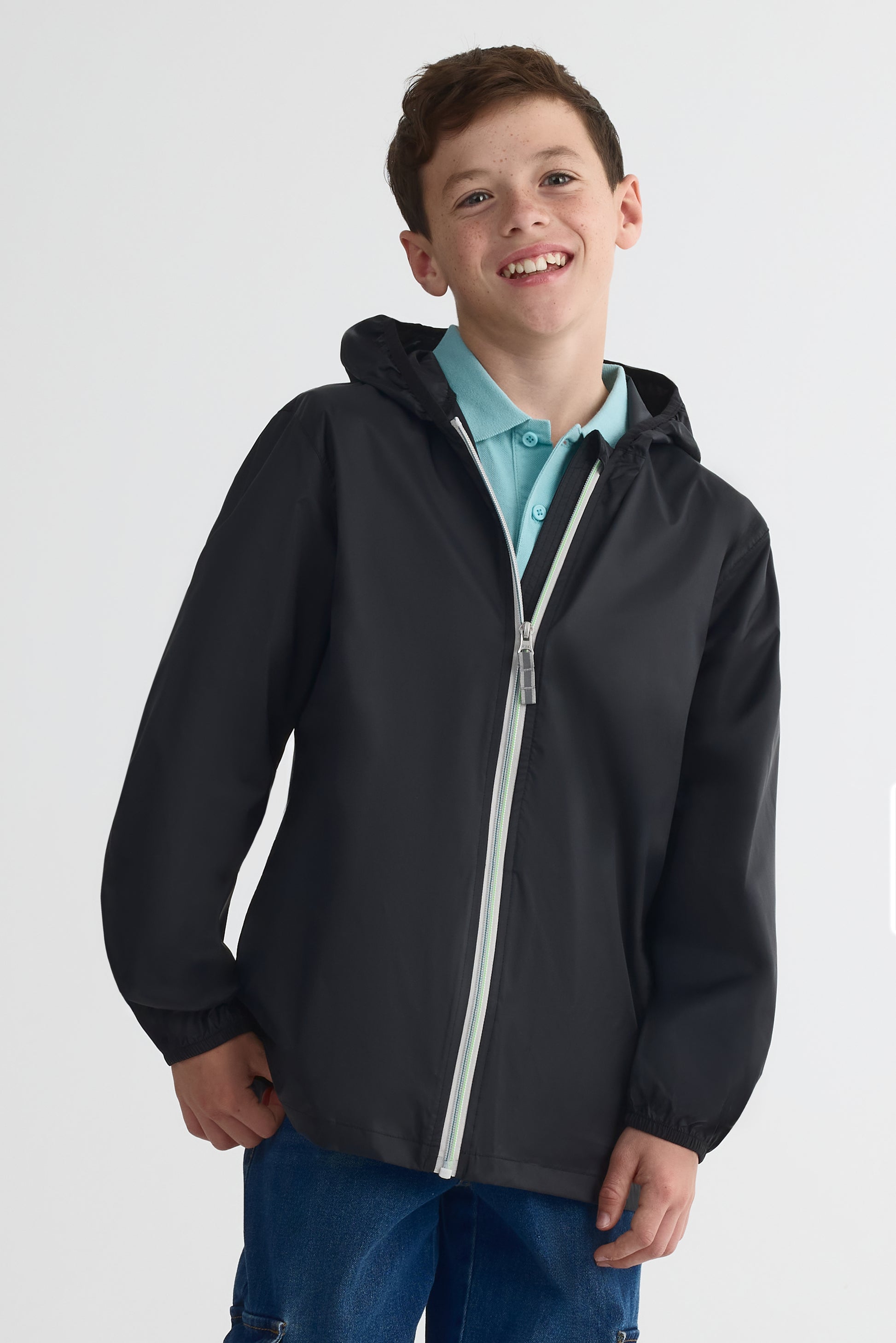 Manteau K-way compressible uni - Ado garçon && NOIR