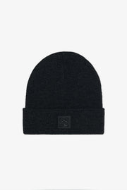 Tuque cloche unie en tricot - Ado garçon && NOIR