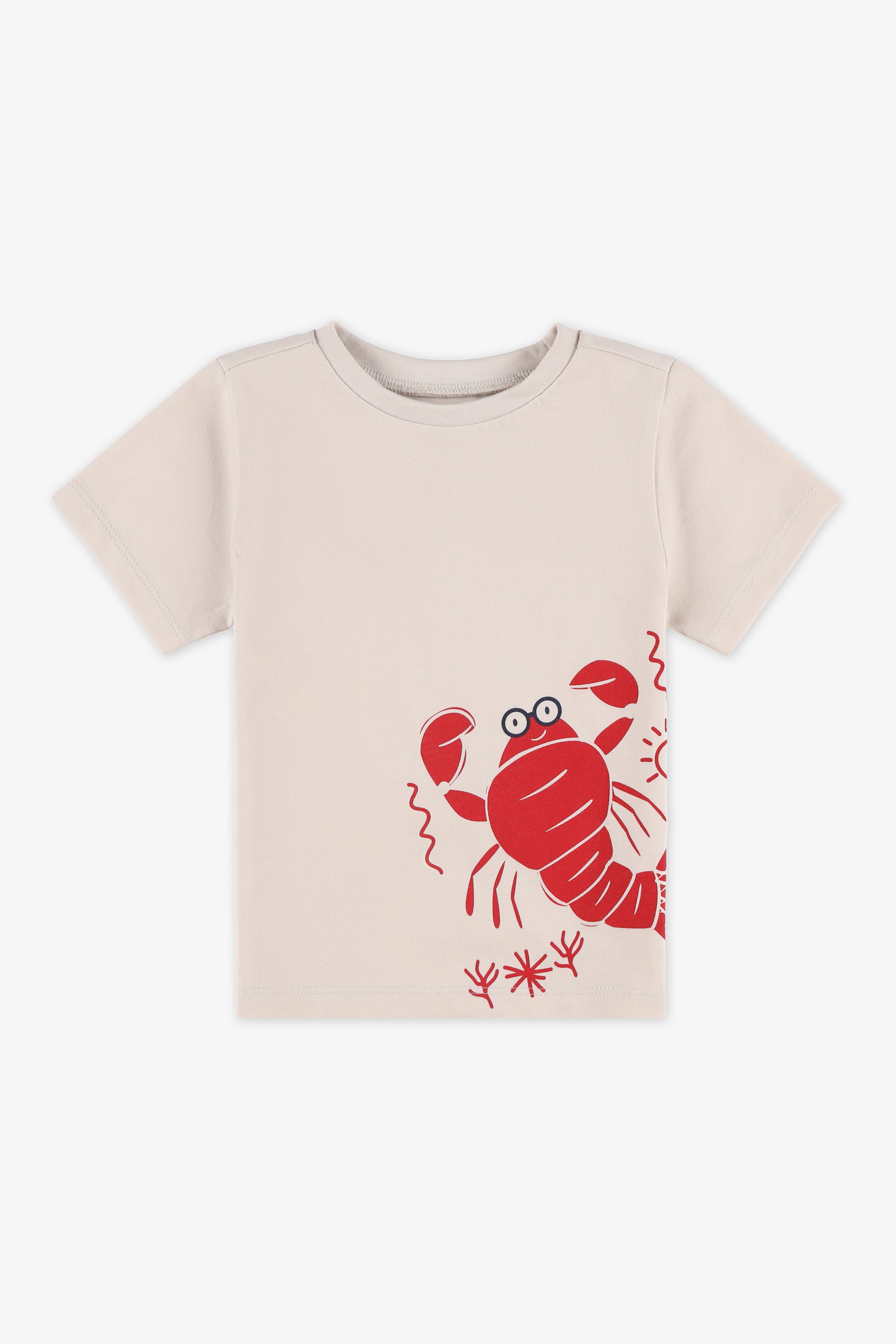 T-Shirt - Bébés garçons && BEIGE
