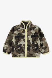 Veste polaire à manches longues - Bébé garçon && KAKI
