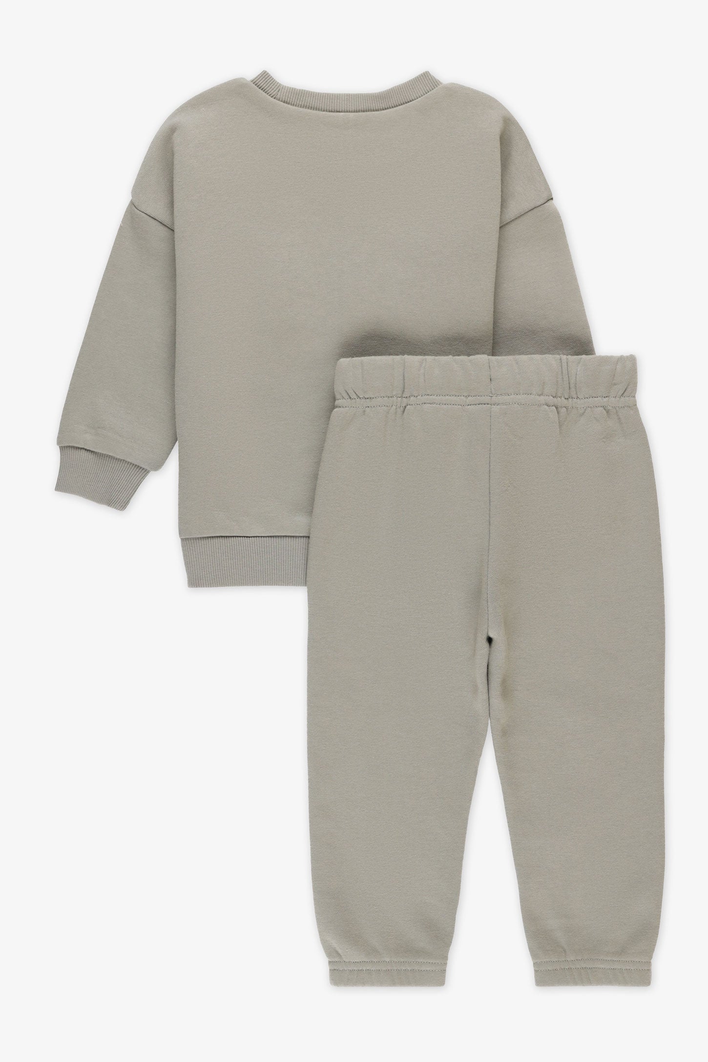 Ensemble 2 pièces, chandail et pantalon - Bébé garçon && KAKI