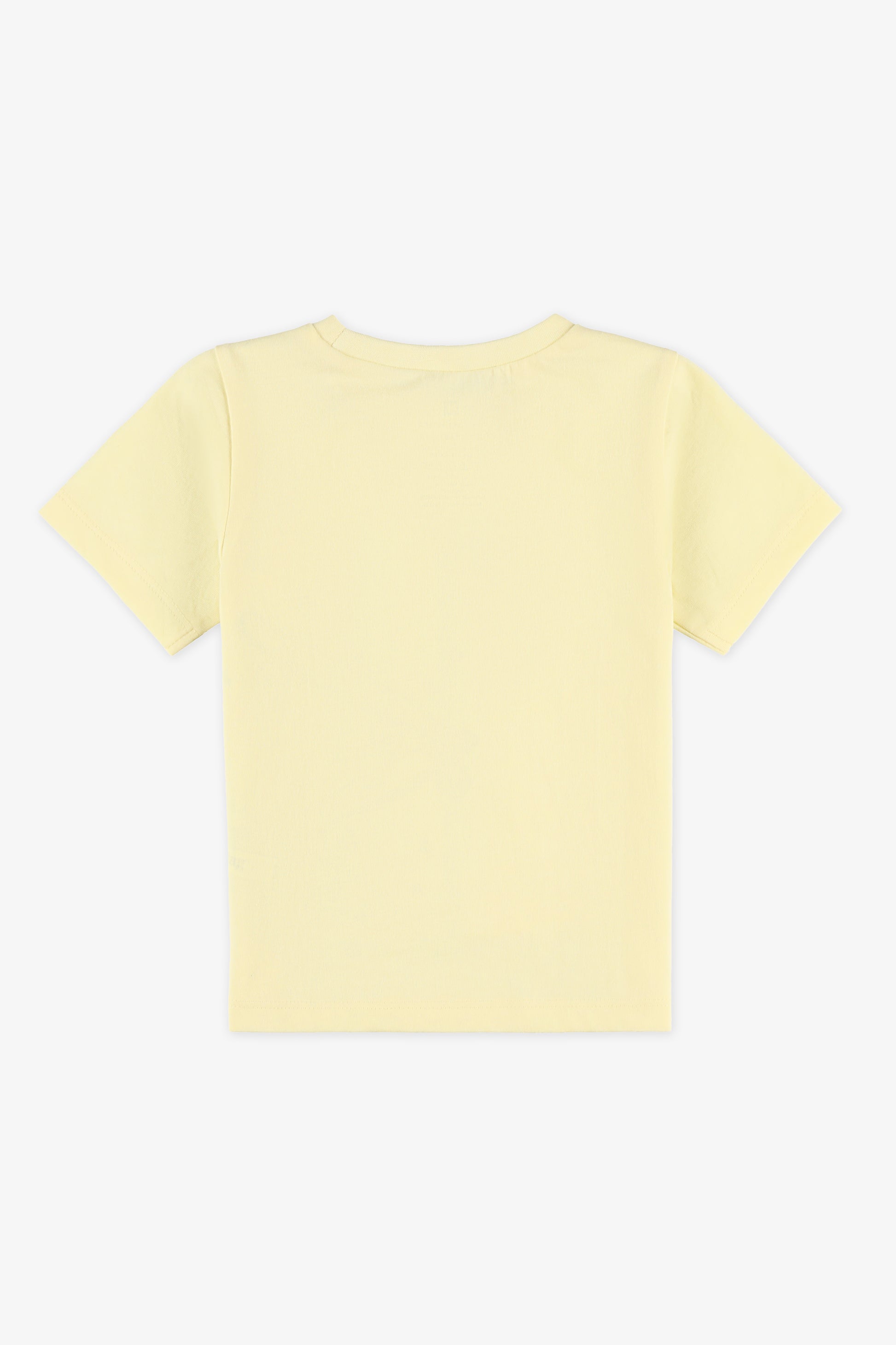 Chandail m/courtes col rond graphique 2/15$ - Bébé garçon && JAUNE